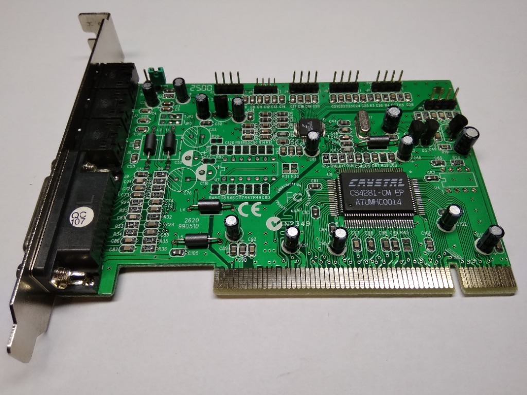 Karta dźwiękowa Crystal CS4281-CM EP | Chrzanów Mały | Kup teraz na ...