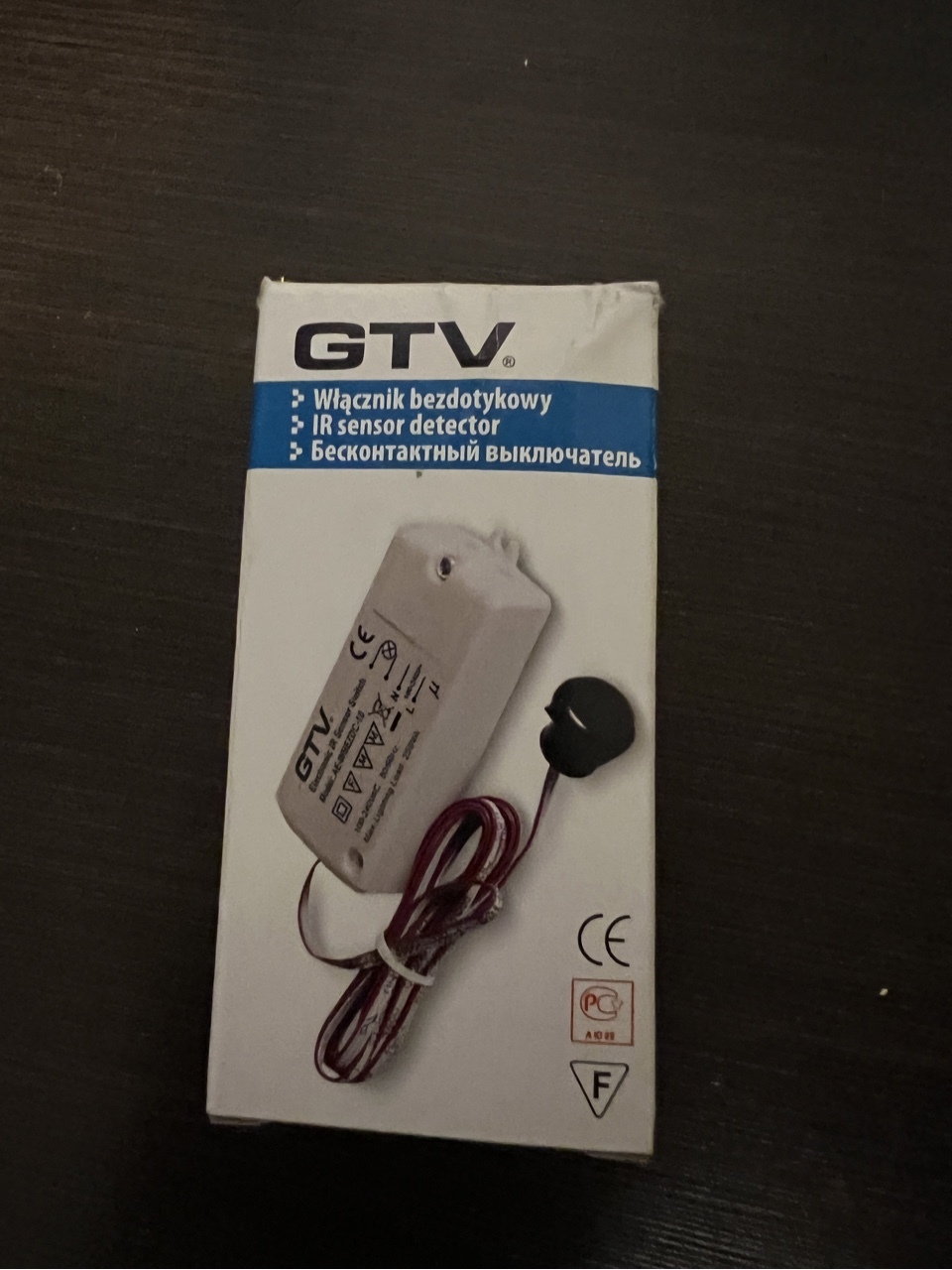 Wlacznik bezdotykowy GTV IR Sensor detector. Nowy! Gdynia Kup teraz