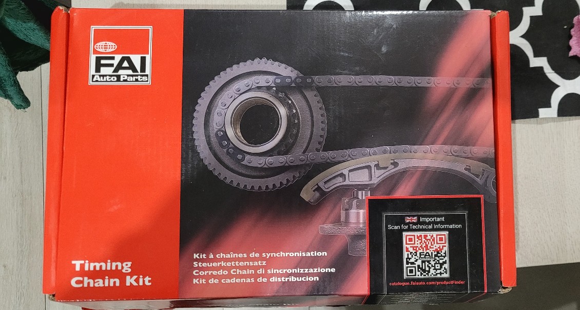 КОМПЛЕКТ ЛАНЦЮГА РОСПОДІЛЬНИКА FAI AUTOPARTS TCK133C 