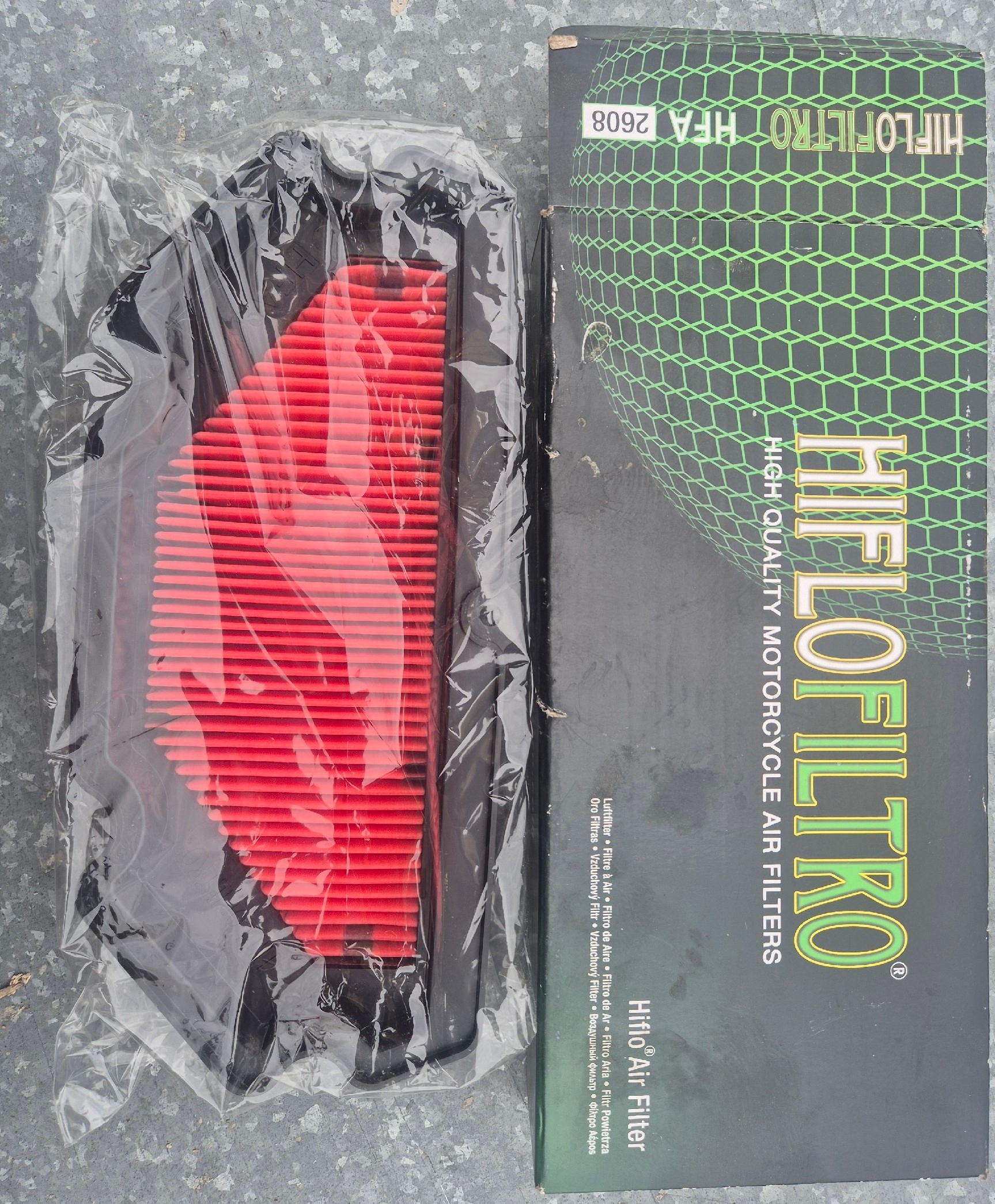 ФІЛЬТР ПОВІТРЯ HFA2608 KAWASAKI ER 6F/N (13-16) 