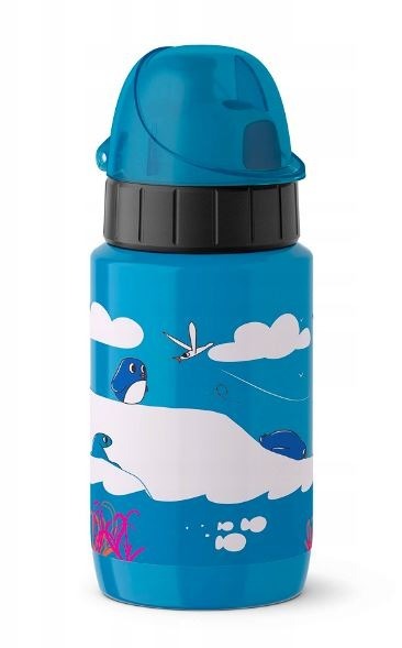 Metalowa butelka na wodę bidon EMSA, 0.4l | Zielona Góra | Kup teraz na