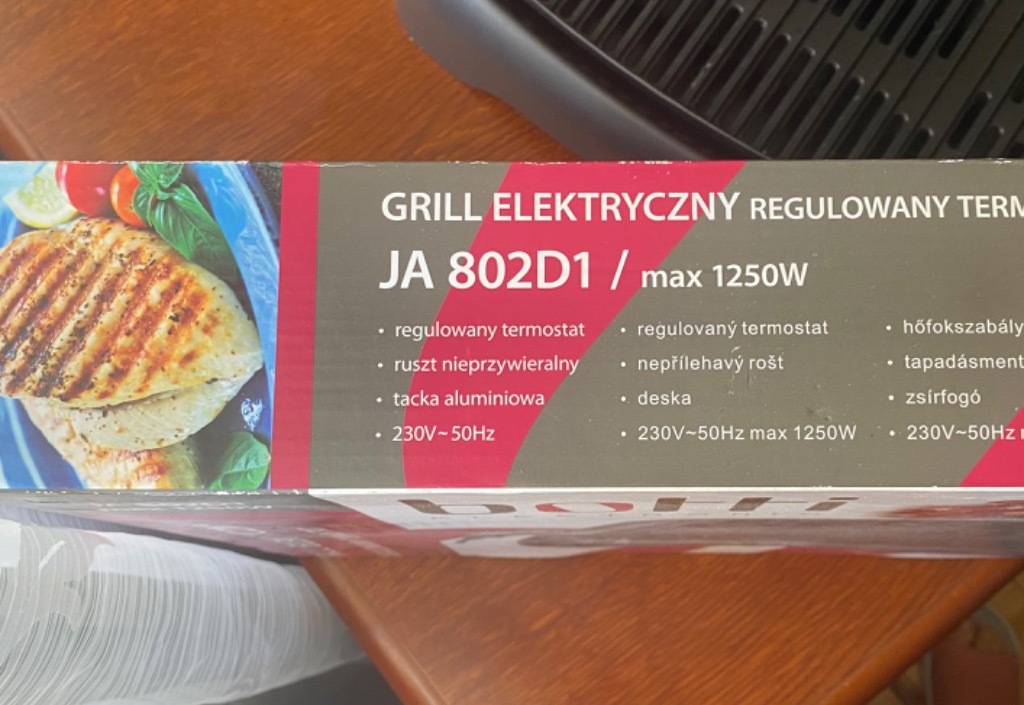 Grill elektryczny BOTTI regulowany termostat | Bydgoszcz | Kup teraz na  Allegro Lokalnie