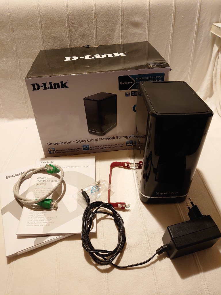 NAS DLink DNS320L + 500GB Łódź Kup teraz na Allegro Lokalnie