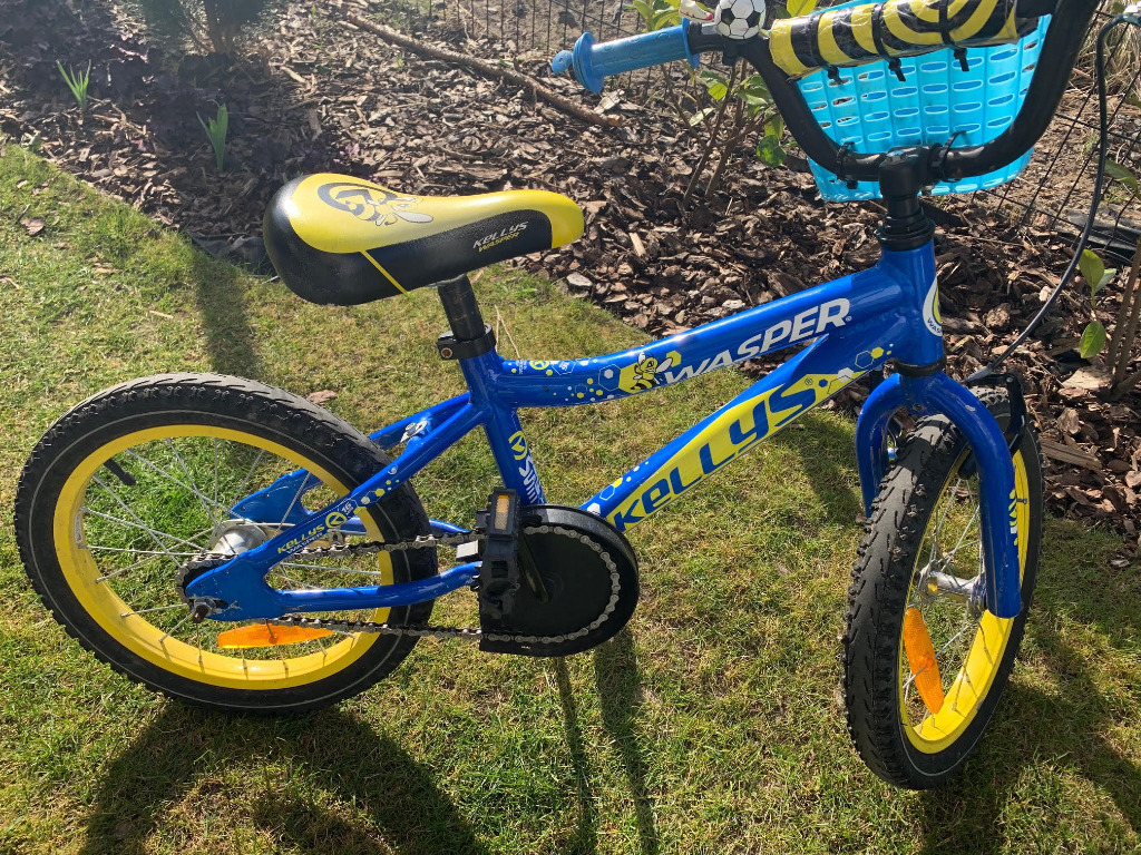 Rower dziecięcy Kellys Wasper niebieski 16 cali Suchy Las Kup teraz
