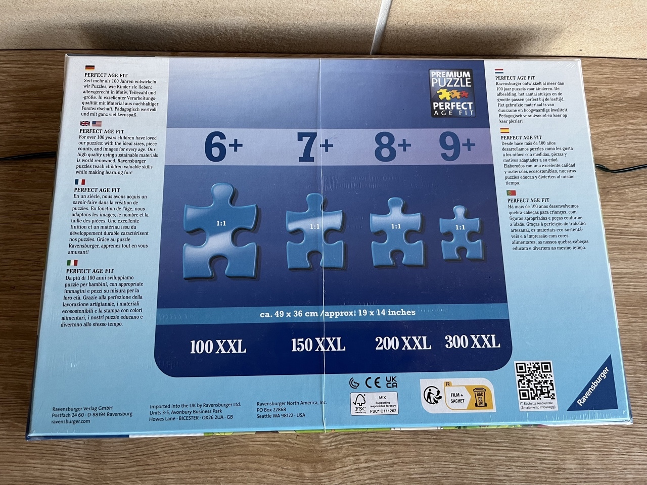 Puzzle Pokemon 300 el XXL 132454 Ravensburger Wrocław Kup teraz na