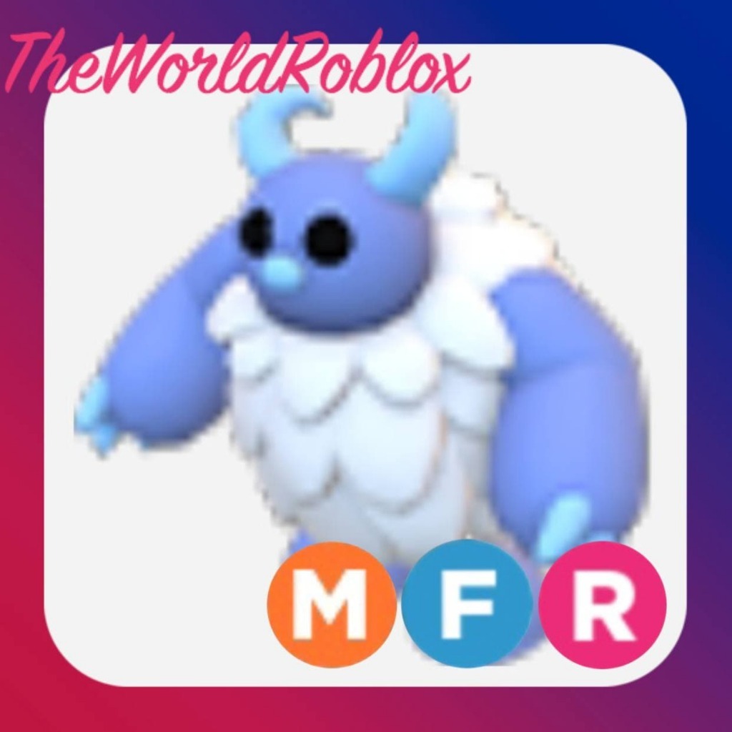 Roblox Adopt Me Yeti MFR Warszawa Kup teraz na Allegro Lokalnie