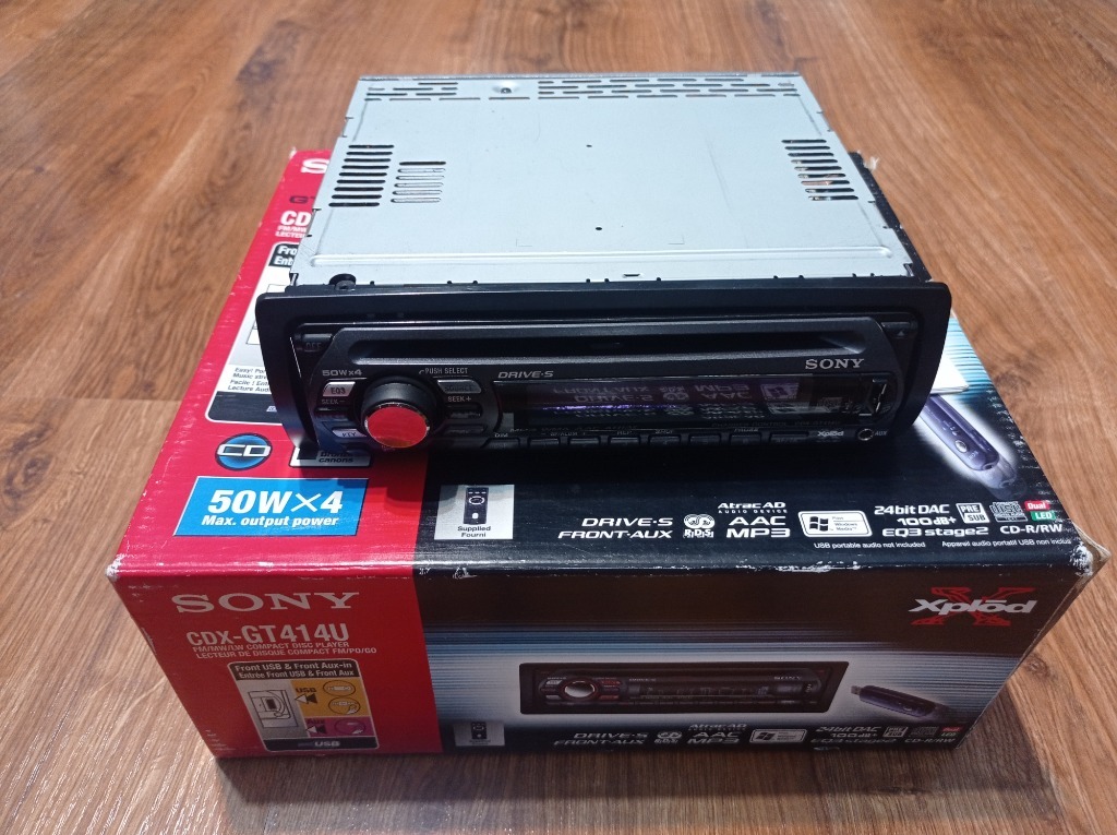 Radio Sony CDX-GT414U BCM | Olsztyn | Licytacja na Allegro Lokalnie