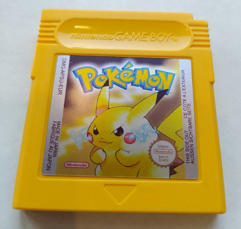 Pokemon Yellow oryginał po angielsku na Game Boy., Miechów