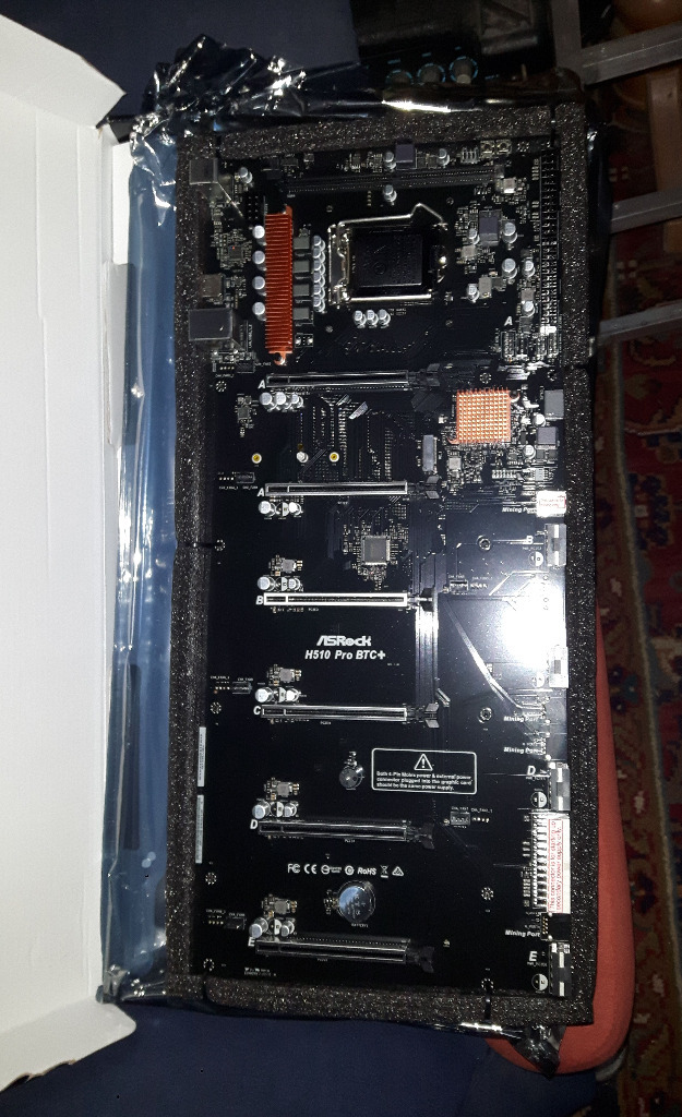 Płyta gówna Asrock H510 Pro BTC+ | Łódź | Licytacja na Allegro Lokalnie
