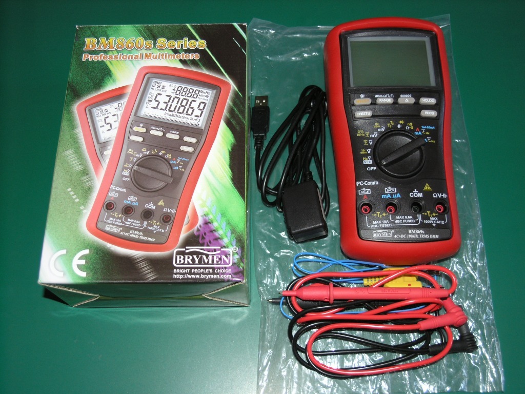 Brymen BM869s multimetr cyfrowy + interfejs USB Warszawa Kup teraz