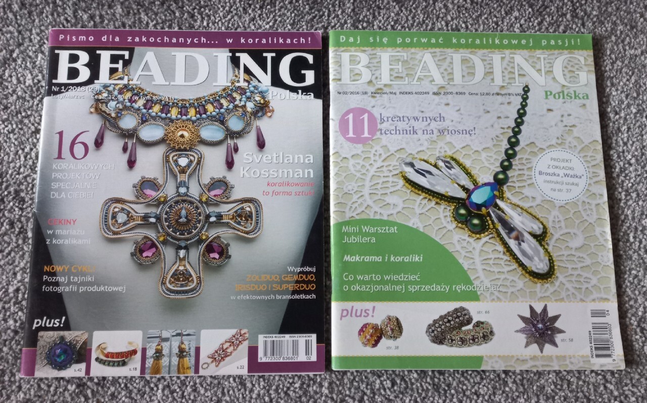Beading polska 2 egzemplarze Jelenia Góra Kup teraz na Allegro Lokalnie