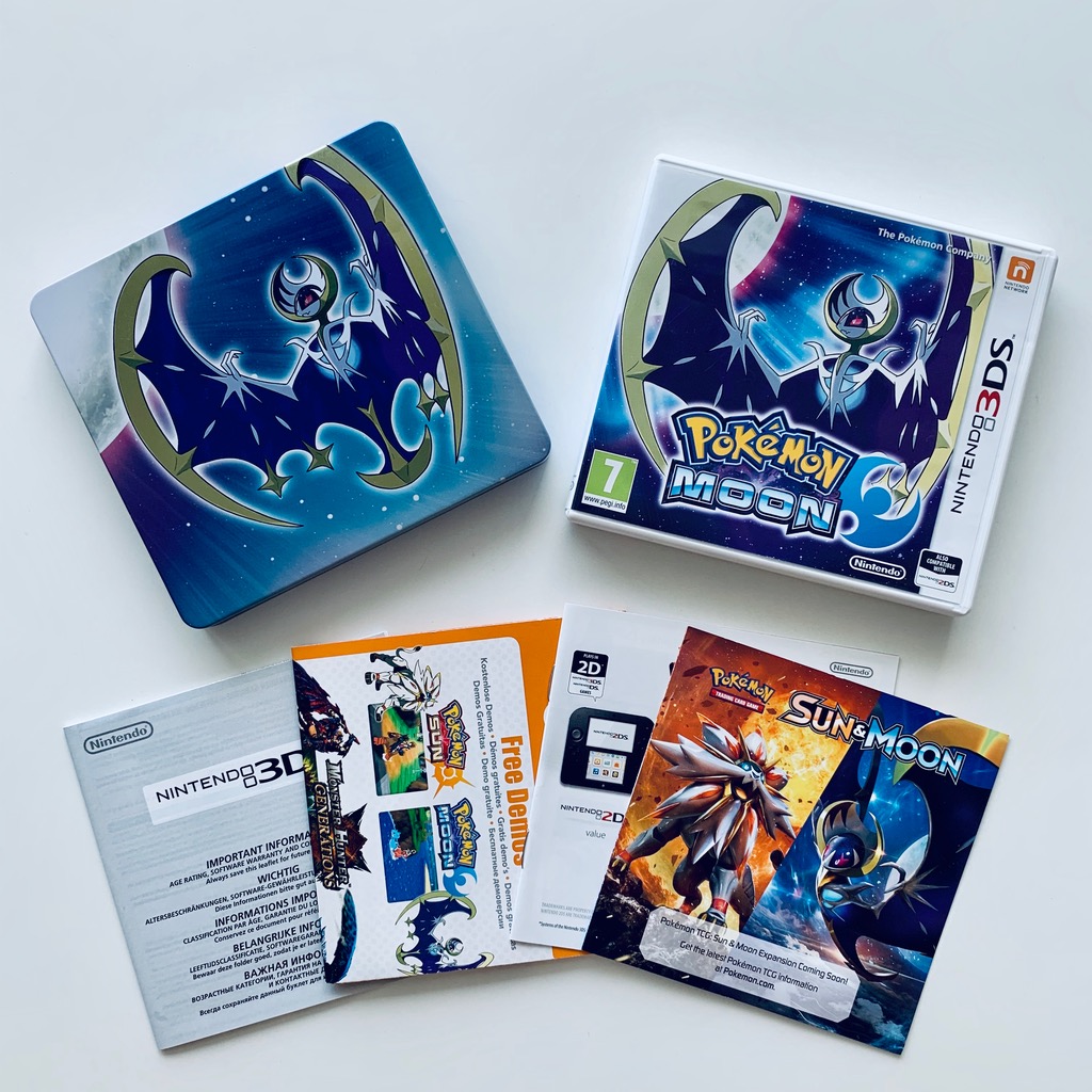 Gra Nintendo 3ds 2ds Pokemon Moon Steelbook Kup Teraz Za 109 00 Zl Warszawa Allegro Lokalnie