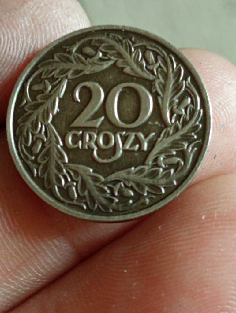 Sprzedam 20 groszy 1923 r proba Chełm Kup teraz na Allegro