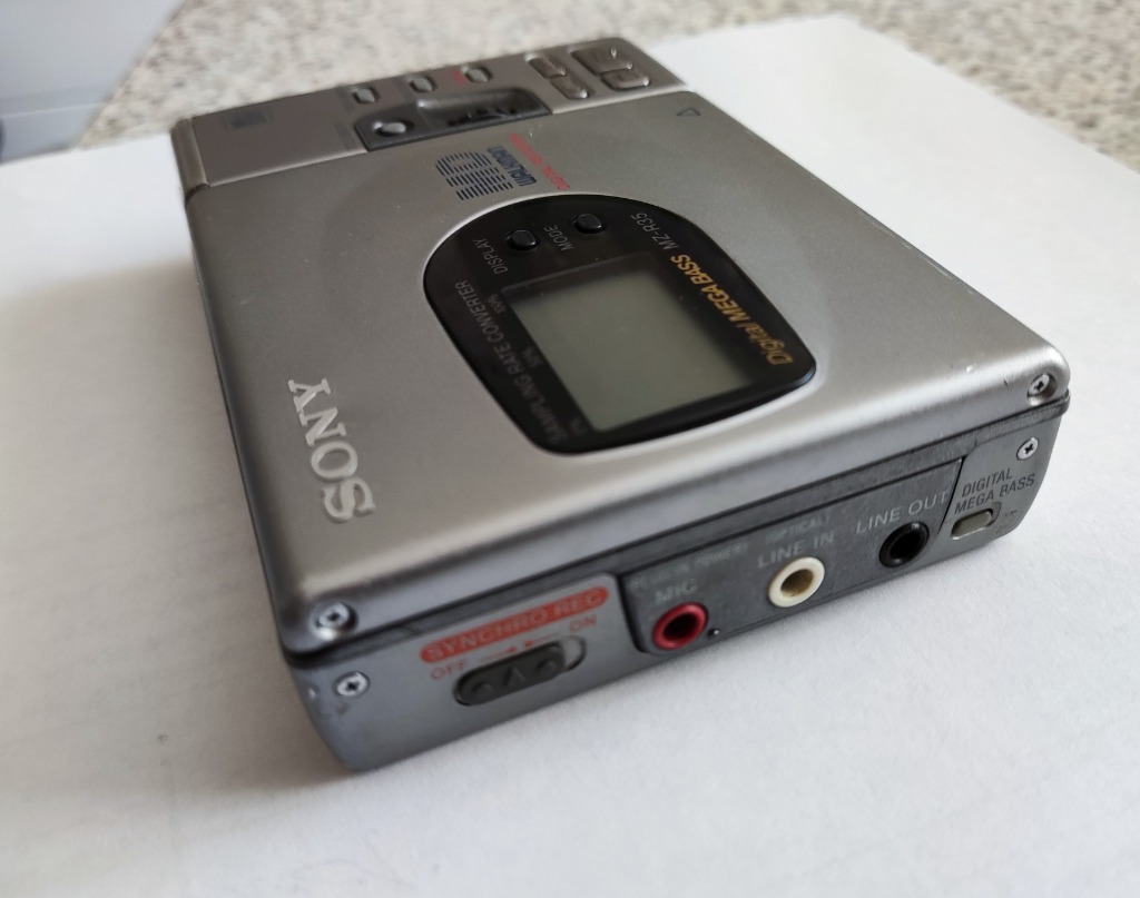Sony MZ R35 minidisc recorder walkman md Warszawa Kup teraz na