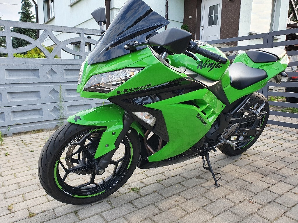 Kawasaki Ninja 300 Jank w Przygodzki Og oszenie na Allegro