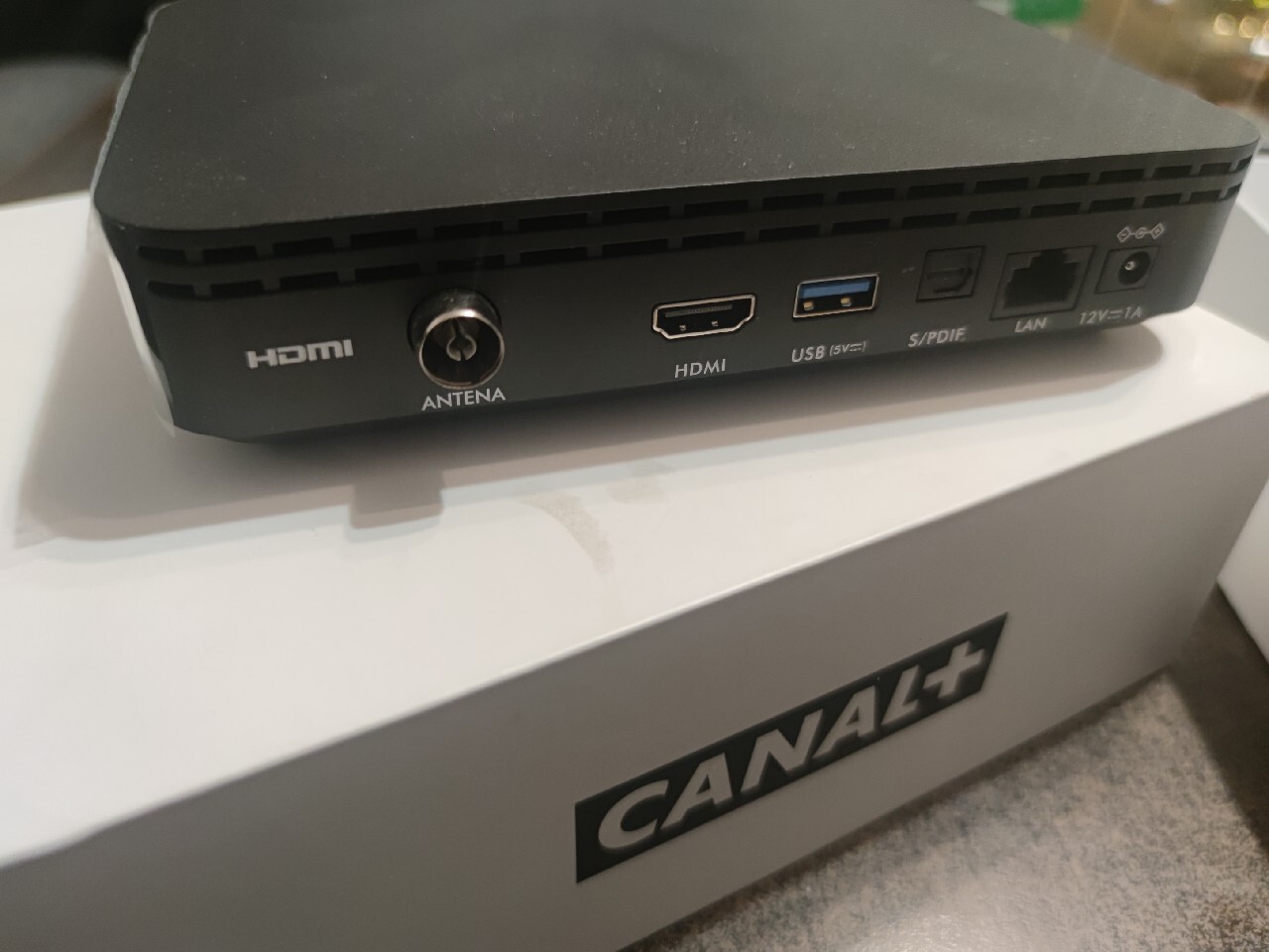 Smart tv Canal+ BOX 4K Netflix z tunerem dvbt2 Czarków Kup teraz