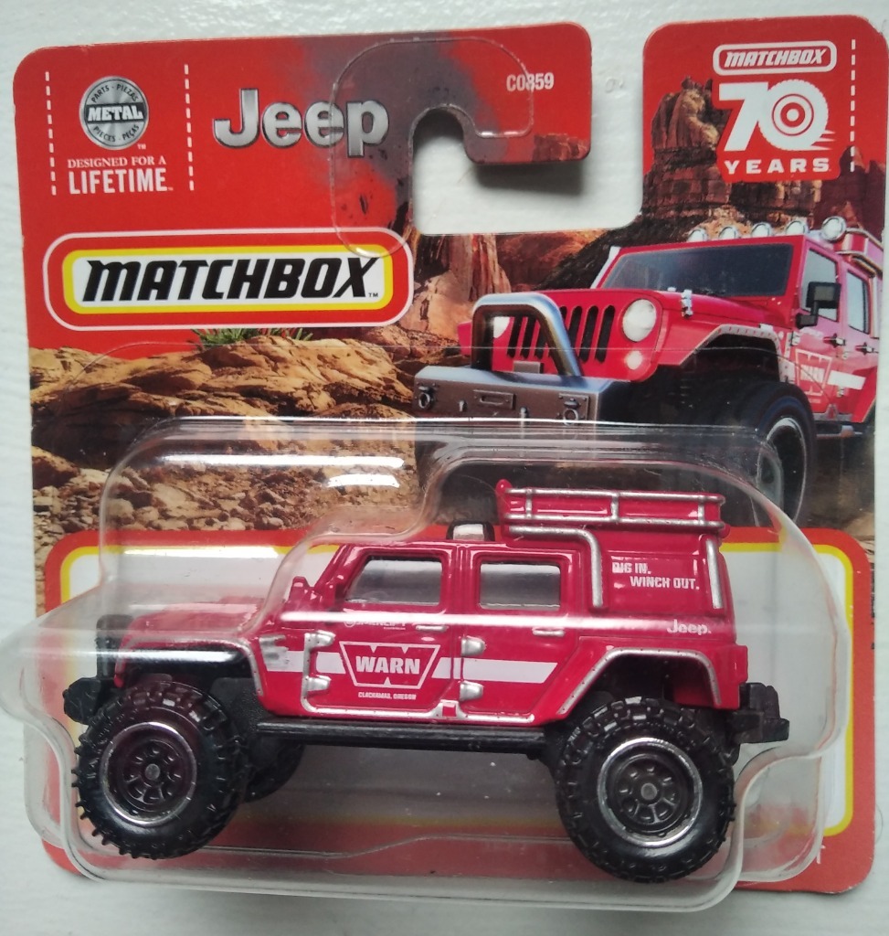MATCHBOX . JEEP WRANGLER . autko resorówka CHORZÓW Kup teraz na