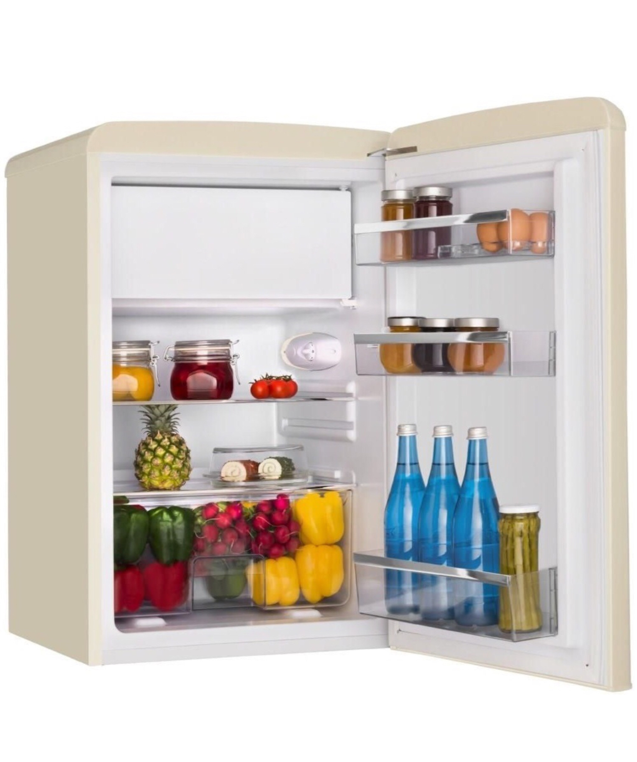 Nowa lodówka retro vintage AMICA KS15615B jak smeg Dąbrowa Górnicza