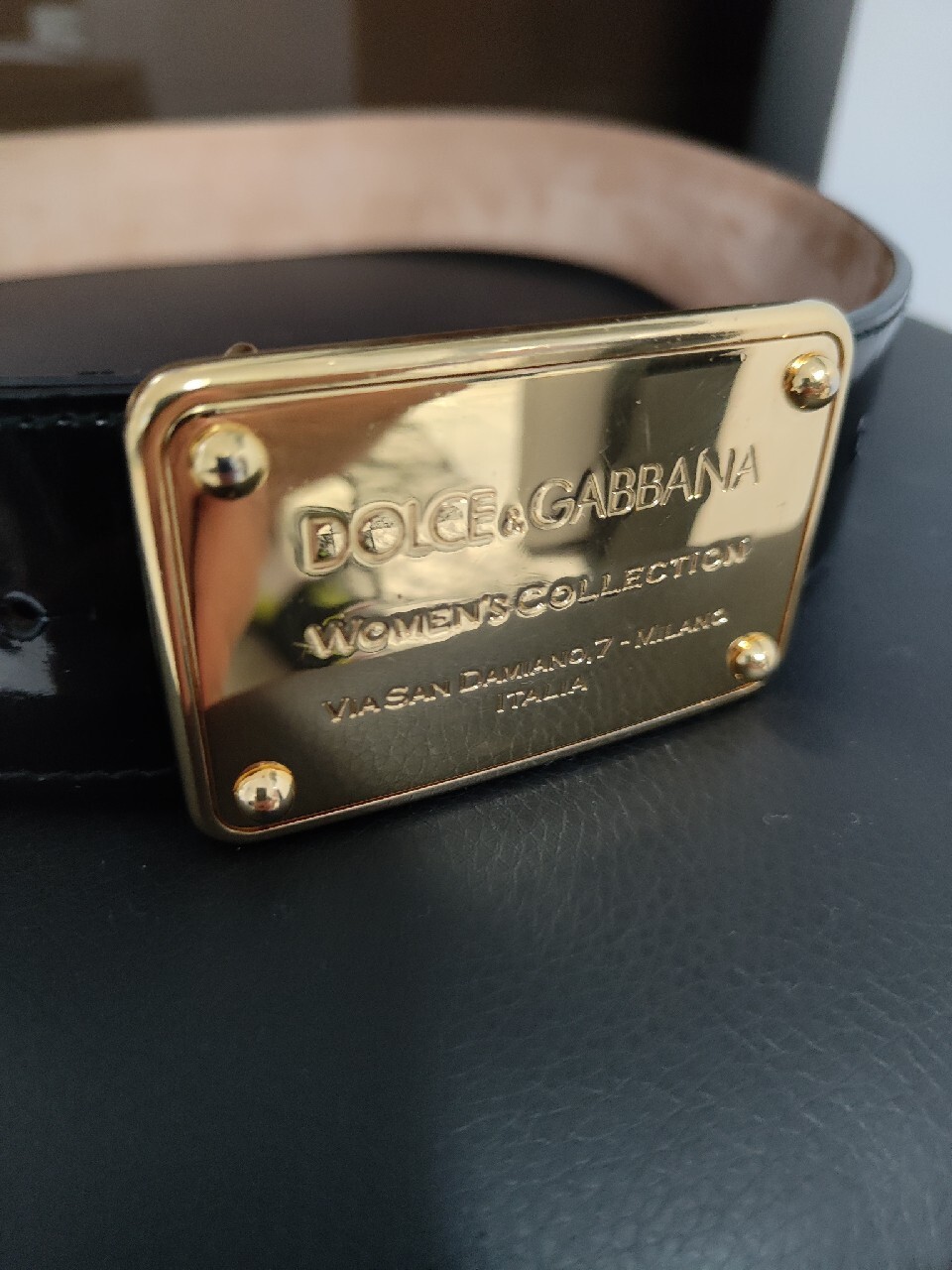 Zdjęcie oferty: Super damski skórzany pasek Dolce Gabbana 