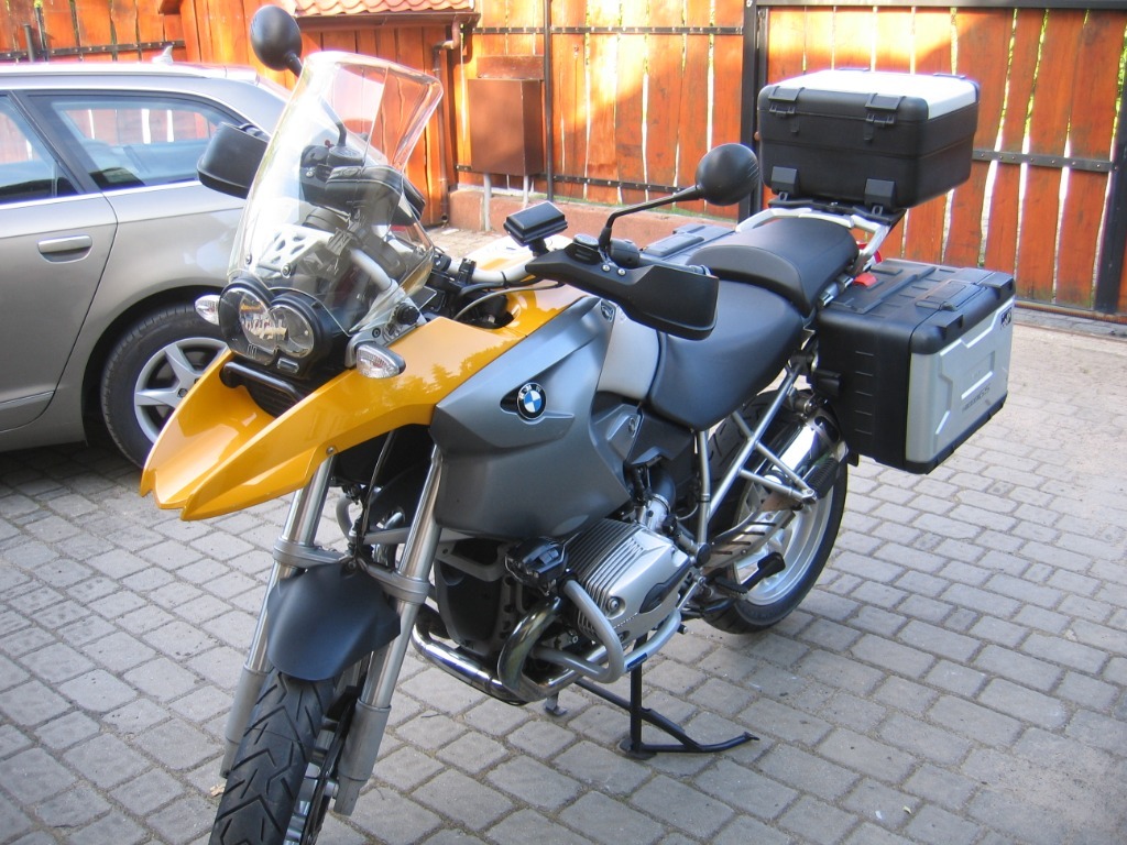 BMW R 1200 GS K25 idealny orygin. 3 KUFRY VARIO Chotom w