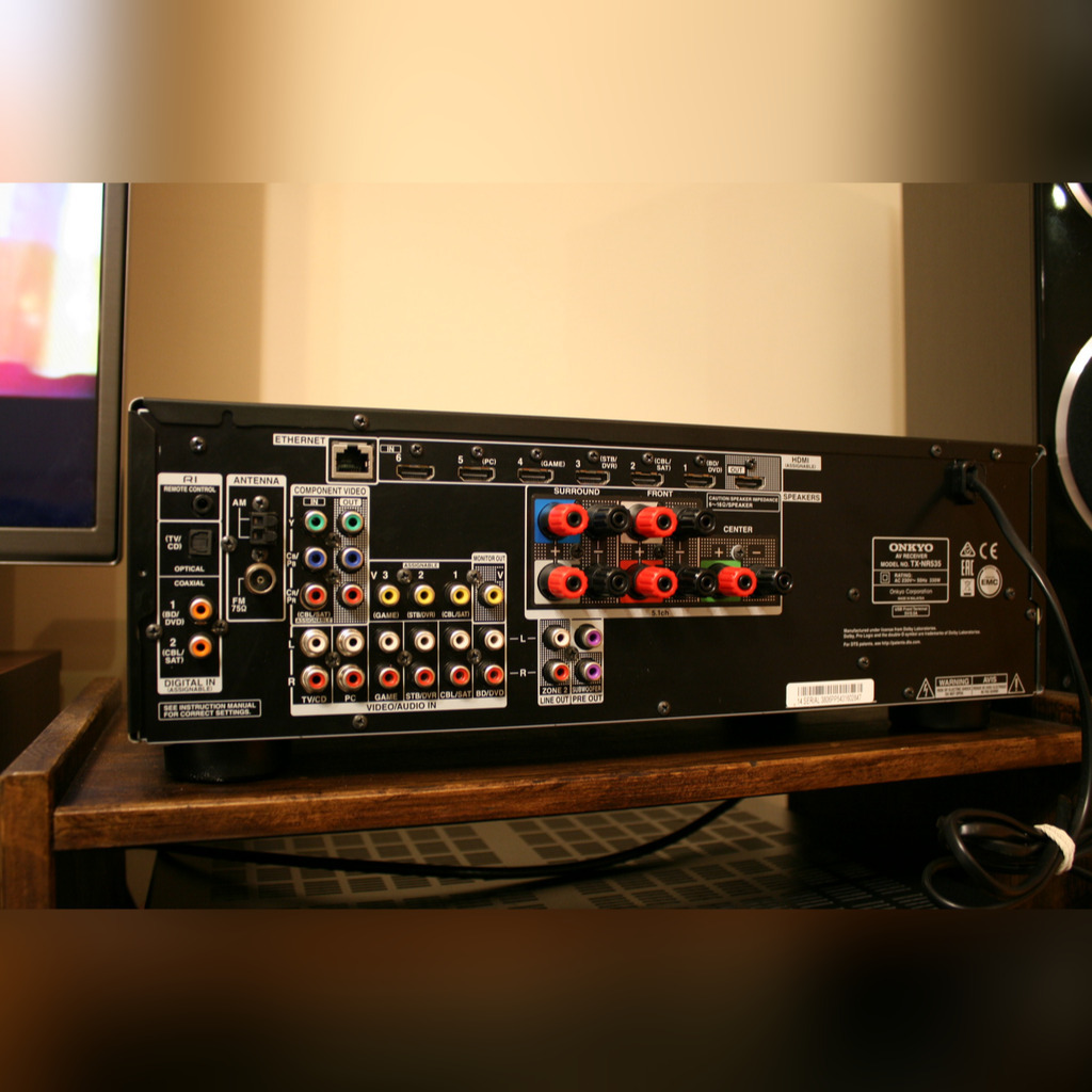 Amplituner Onkyo TX NR 535 WiFi Bluetooth 4K Gdańsk Kup teraz na