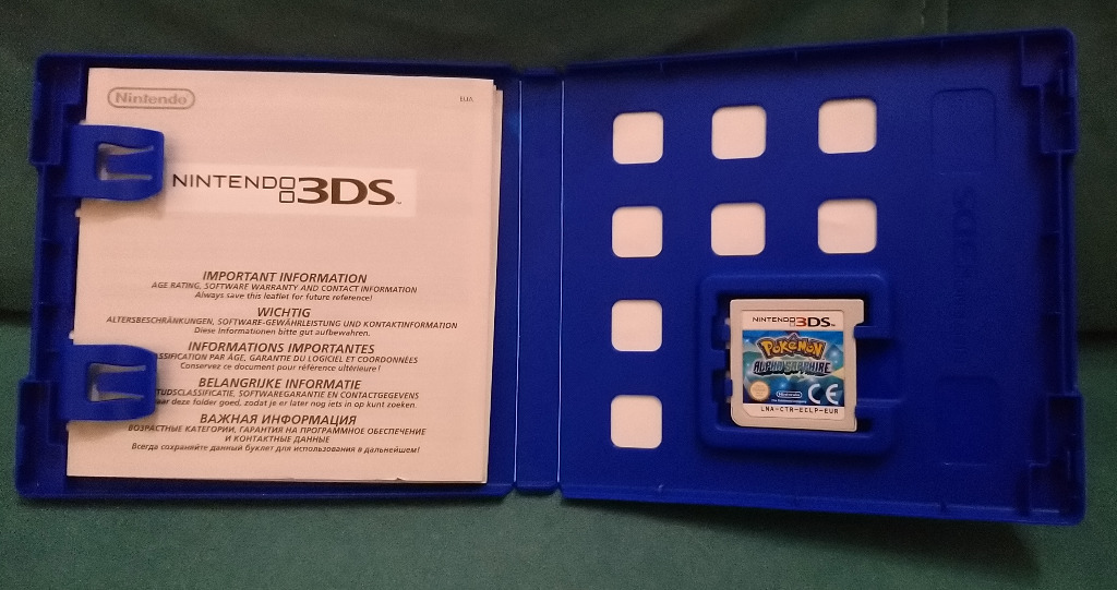 Pokemon Alpha Sapphire Nintendo 3ds Kup Teraz Za 115 00 Zl Lodz Allegro Lokalnie