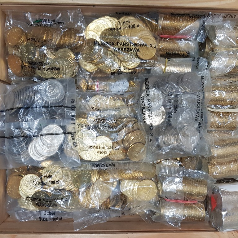 Licytacja Worki Bankowe 2zl 58 Szt Gluszyca Allegro Lokalnie