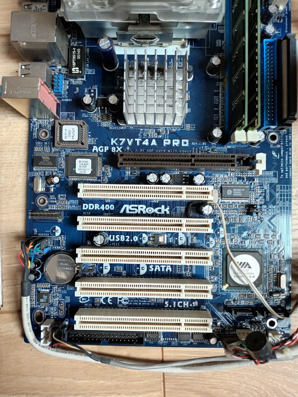 Płyta główna ASRock K7VT4A PRO AMD sempron 2200+ Mościska Kup teraz