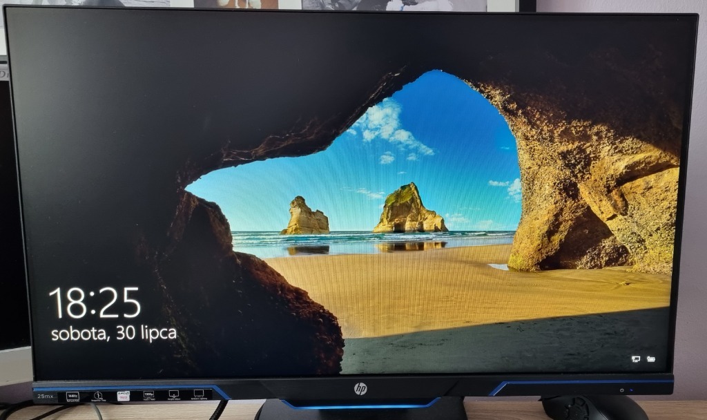 Monitor HP 25mx 24,5" 144 Hz Stargard Kup teraz na Allegro Lokalnie