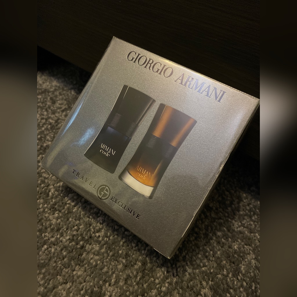 giorgio armani code duo set