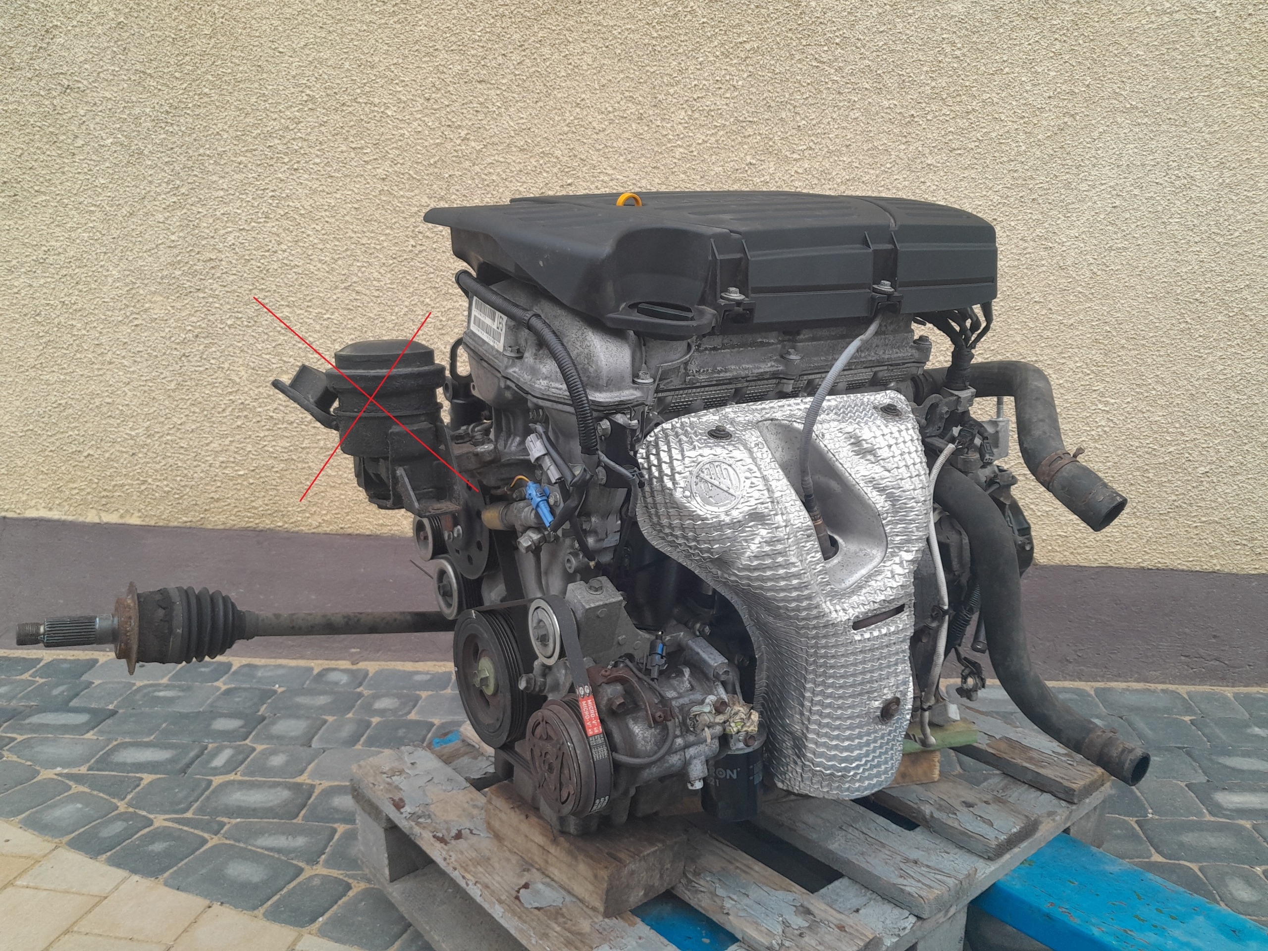 SUZUKI ДВИГУН 1.6 БЕНЗИН КОД M16A КОМПЛЕКТНИЙ Z КОРОБКА SUZUKI SX4 VITARA 