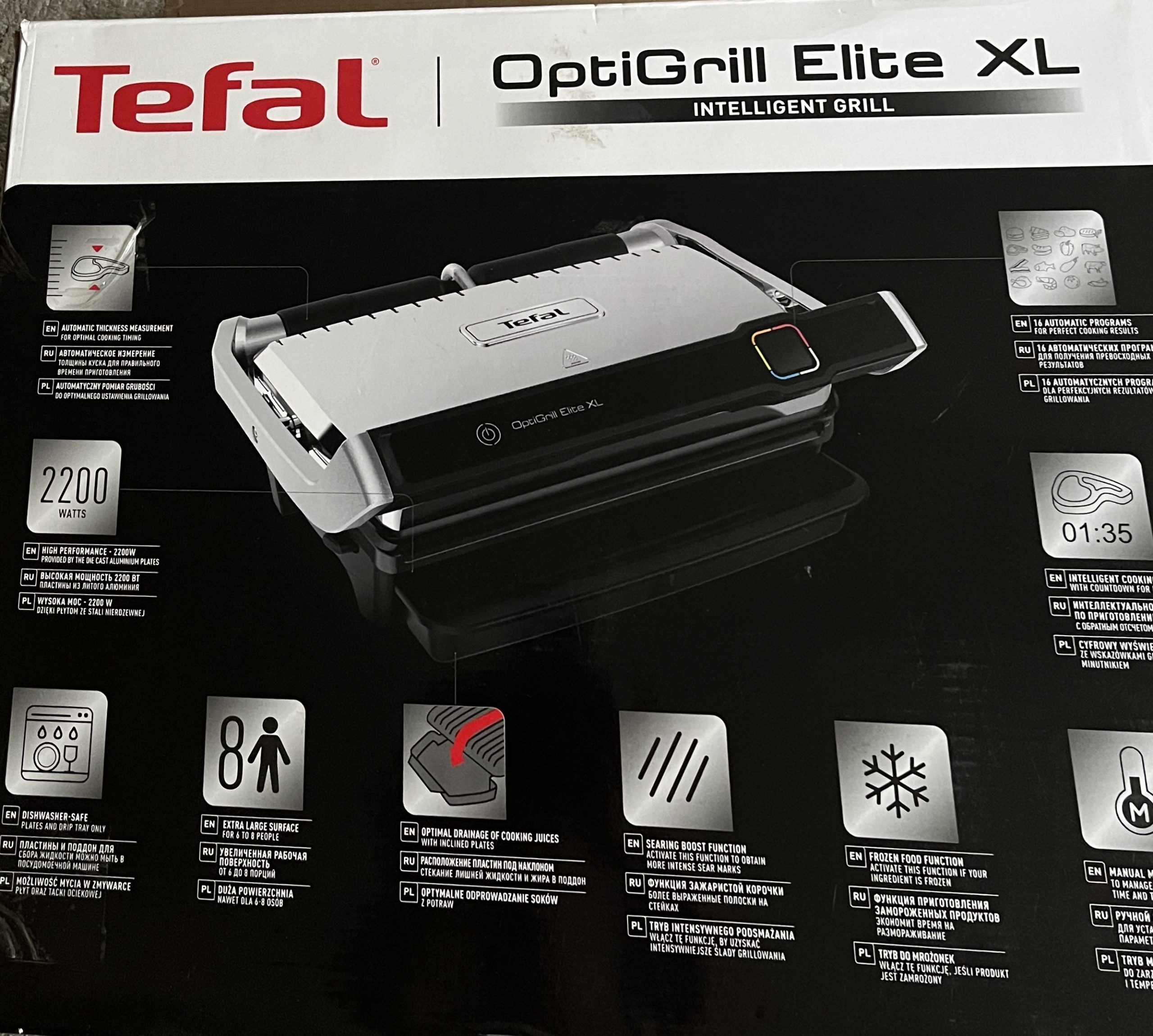 OPTIGRILL ELITE XL GC760