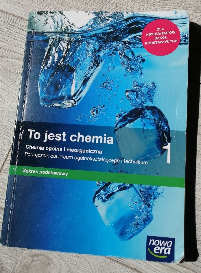 To Jest Chemia 1 E Podręcznik To jest chemia 1 Podręcznik do liceum i technikum | Ochraniew | Kup