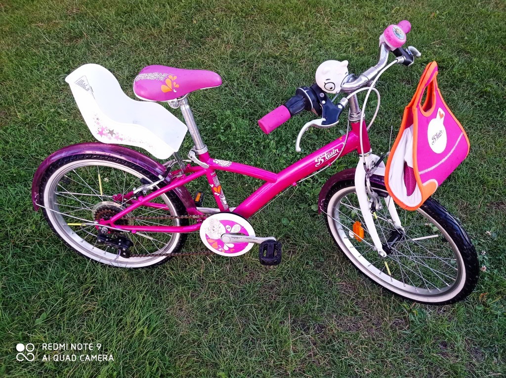 Rower Decathlon BTwin 20" Mistigirl 500 Ltd Różow Buk Kup teraz na