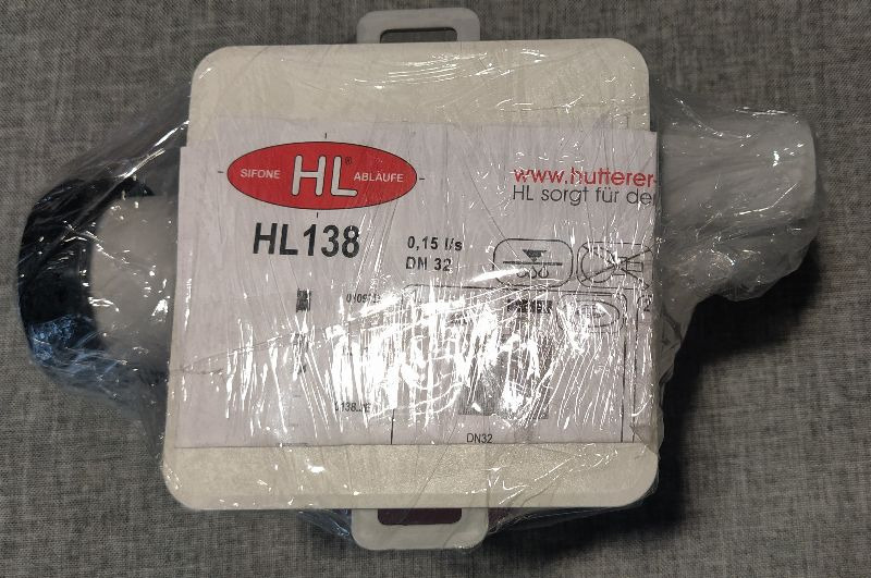 Syfon HL 138 podtynkowy do skroplin z urzadzen, bl | Koszalin | Kup ...