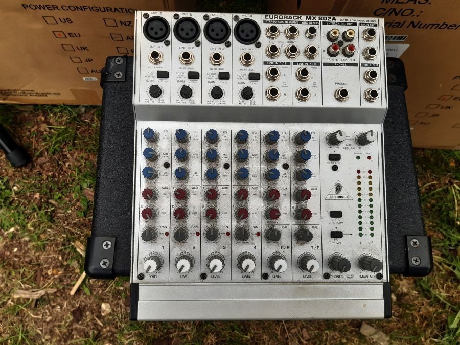 Mikser Behringer Eurorack MX802A Śrem Kup teraz na Allegro Lokalnie
