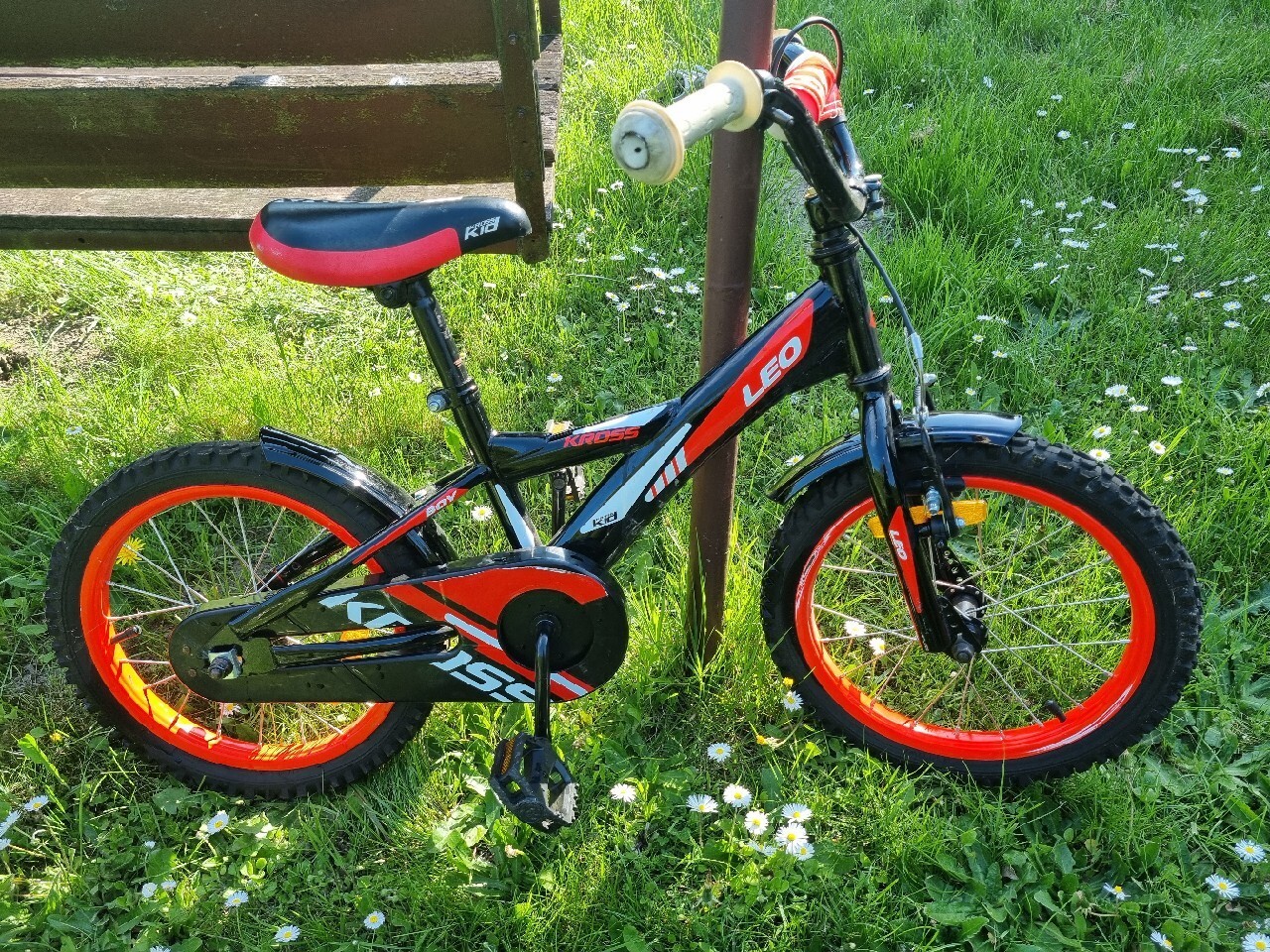 Rower dziecięcy Kross Leo "16" Łaziska Górne Kup teraz na Allegro