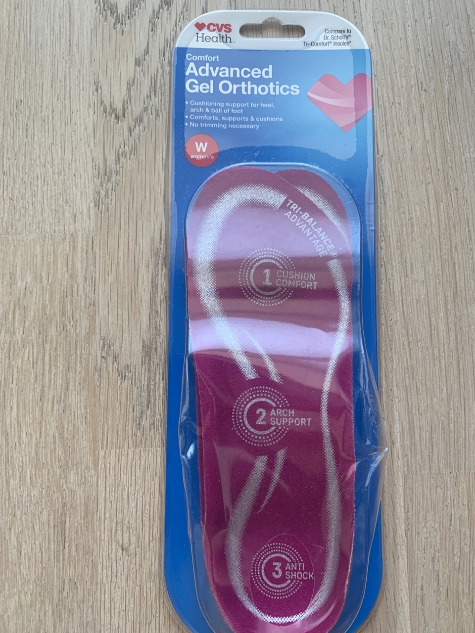 Wkładki CVS Comfort Advanced GEL Orthotics Warszawa Kup teraz na