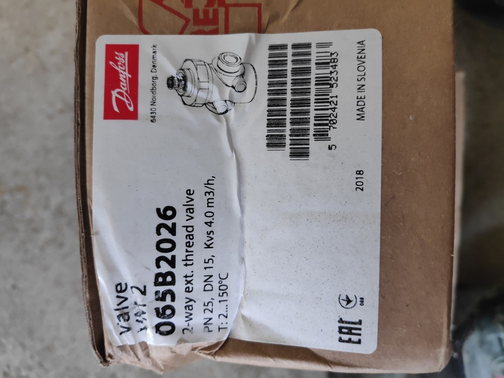 Zawor VM2 Danfoss nr. kat. 065B2026 | Kczewo | Kup teraz na Allegro ...