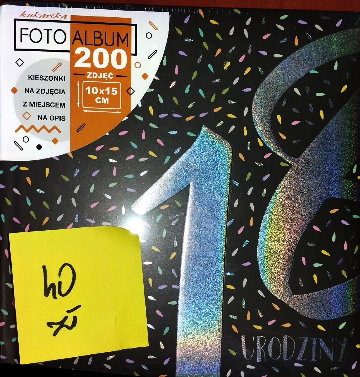 Album na zdjęcia 18 urodziny Częstochowa Kup teraz na Allegro Lokalnie