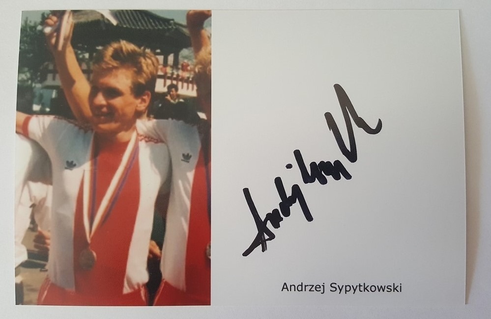 Andrzej SYPYTKOWSKI autograf srebro SEUL 1988 | Warszawa | Kup teraz na  Allegro Lokalnie