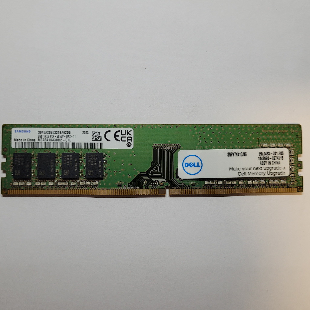 RAM Samsung 1x 8GB UDIMM 2666MHz M378A1K43DB2-CTD | Józefów | Kup teraz ...