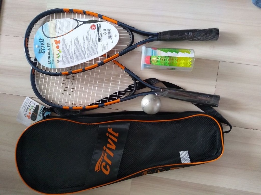 Speed Badminton rapid-ball-set Crivit | Łódź | Ogłoszenie na Allegro  Lokalnie | Badmintonschläger