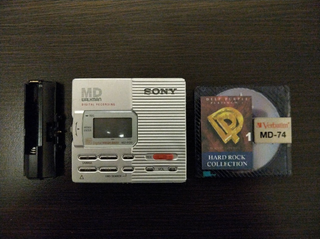 Minidisc MD Sony MZR90 Recorder Made in Japan Łódź Kup teraz na