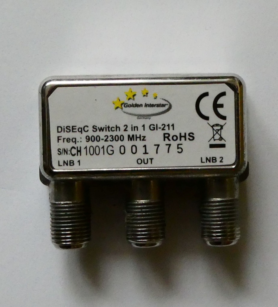 GOLDEN INTERSTAR GI - 211 PRZEŁĄCZNIK DISEQC | Warszawa | Kup teraz na ...