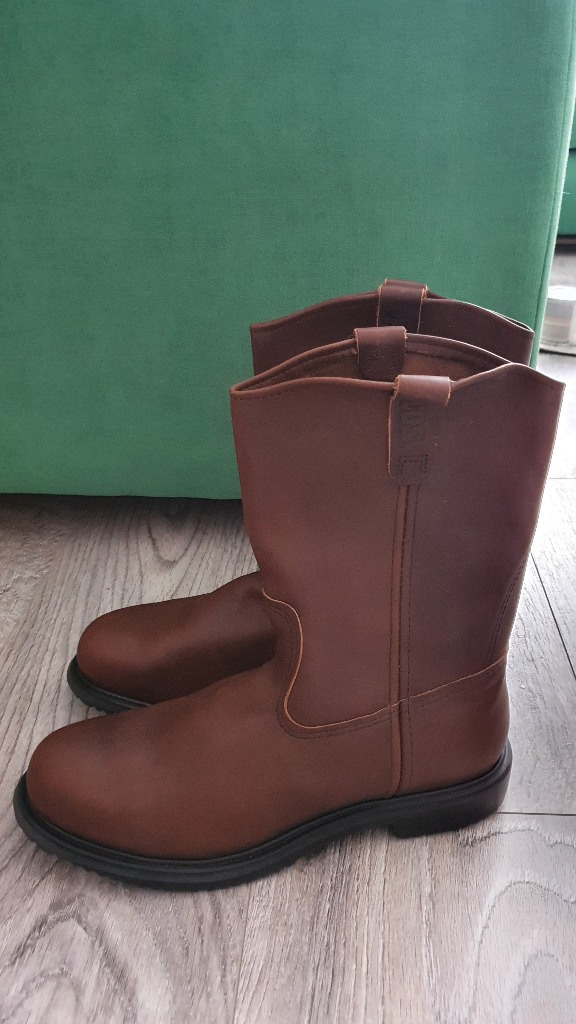 Кожаные рабочие ботинки для сварки Red Wings 45