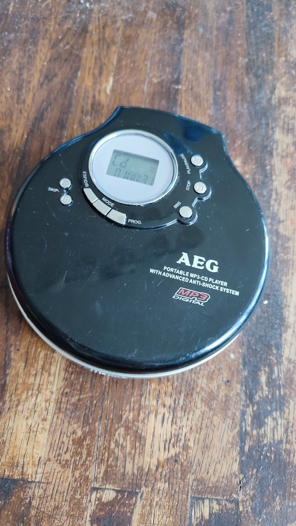 Discman Odtwarzacz CD MP3 AEG CDP 4212 Pieszyce Kup teraz na Allegro Lokalnie