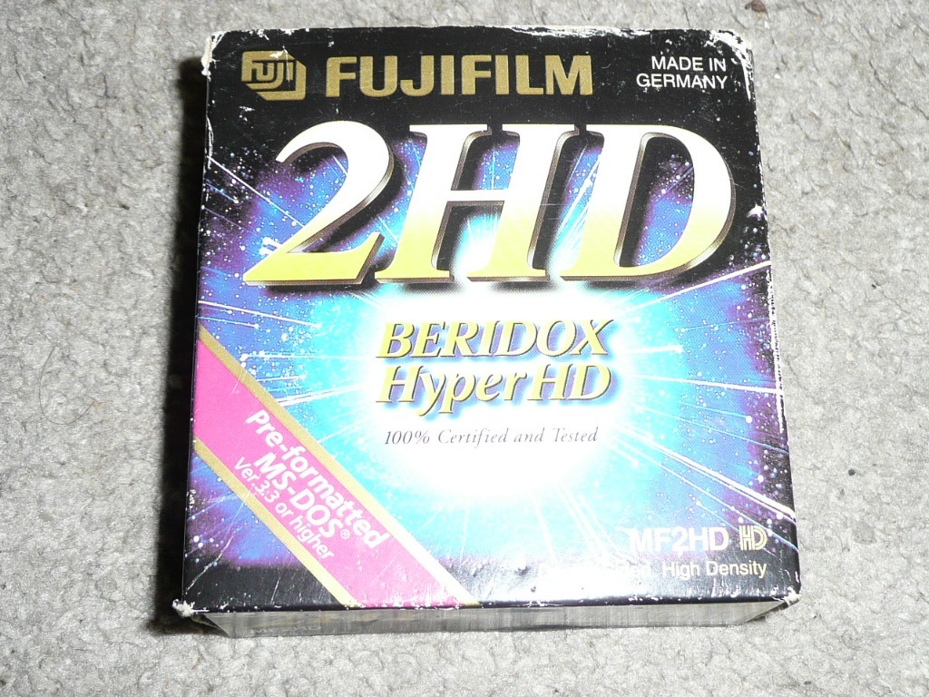 Dyskietki Fujifilm 2HD Beridox HyperHD 10szt | Głogów | Kup teraz na ...