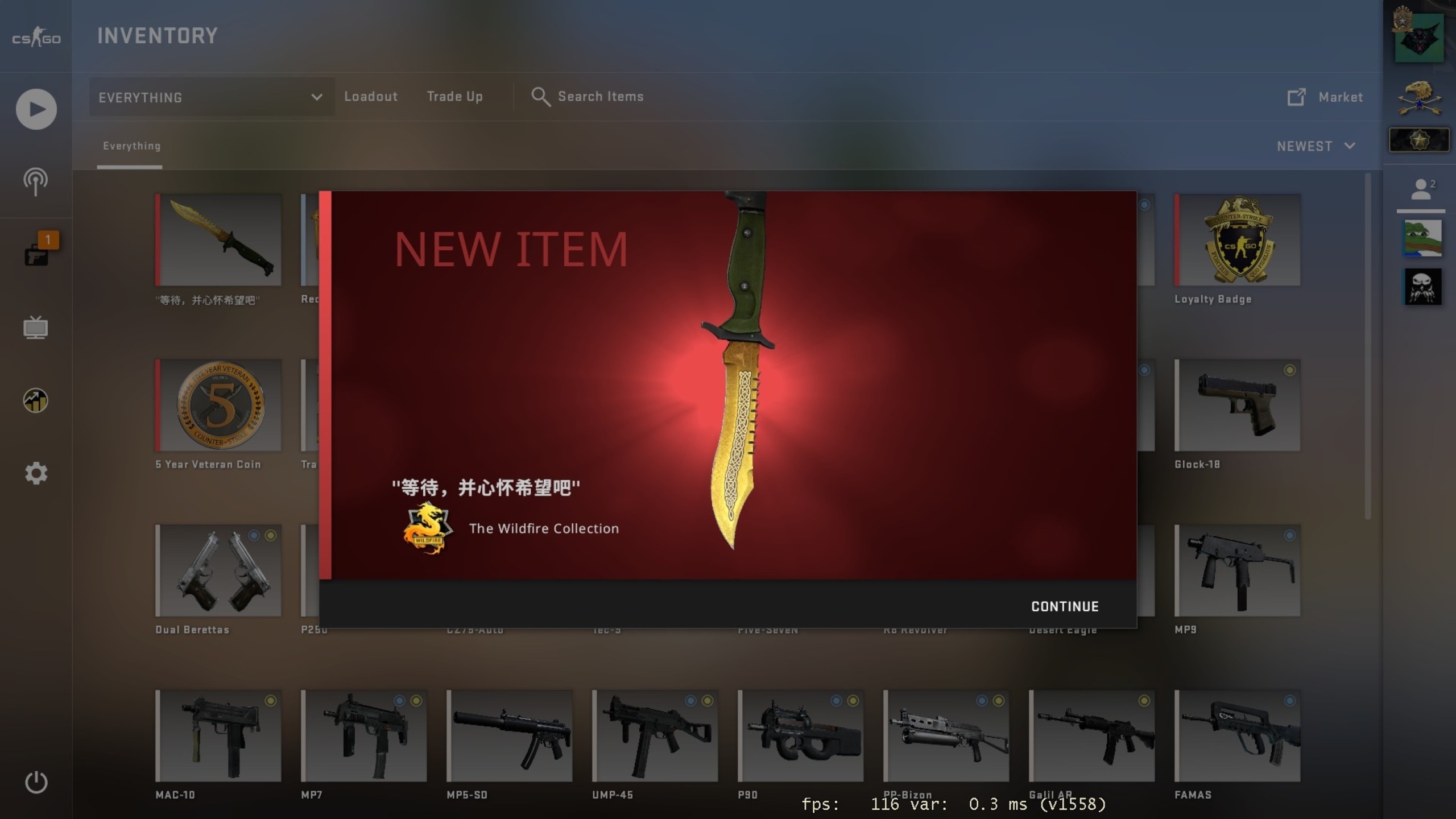 Bowie nóż csgo knife kosa skin Lore Częstochowa Kup teraz na