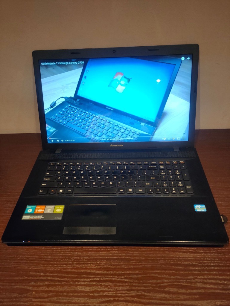 Laptop Lenovo G700 17,3" dysk 1TB 8GB RAM CORE i3 Częstochowa Kup
